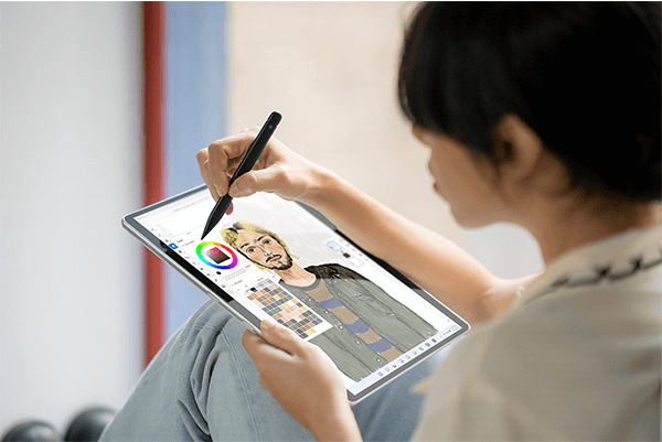 Microsoft Surface Pro billentyűzet Slim Pen Platinum ENG