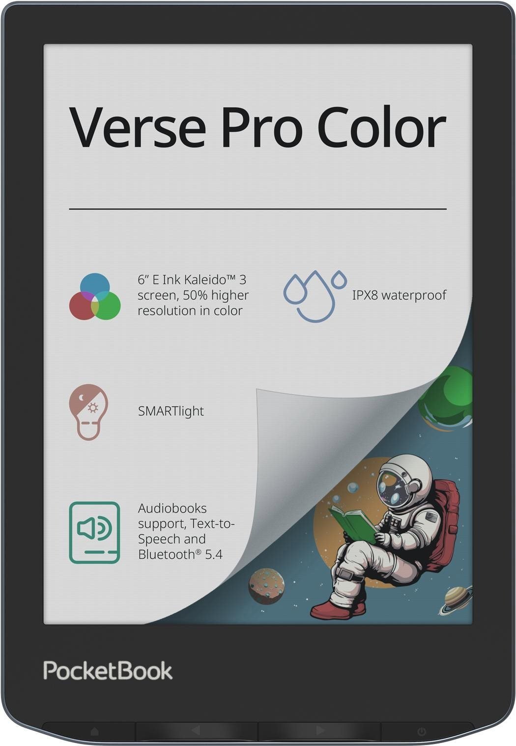 PocketBook 634K3 Verse Pro Color Stormy Sea e-book-olvasó