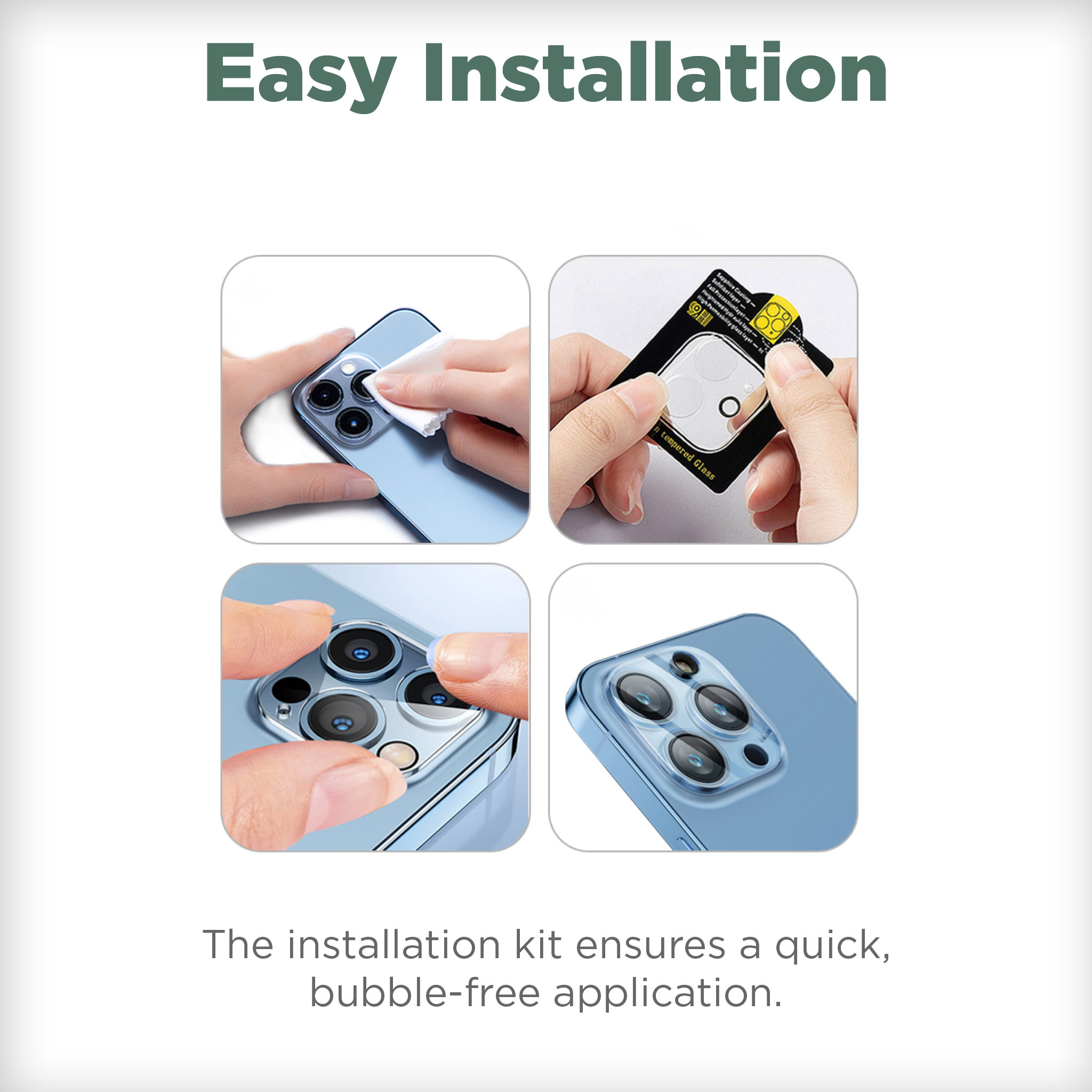 Mobile Origin Easy Lens Full Cover - egyszerű alkalmazás