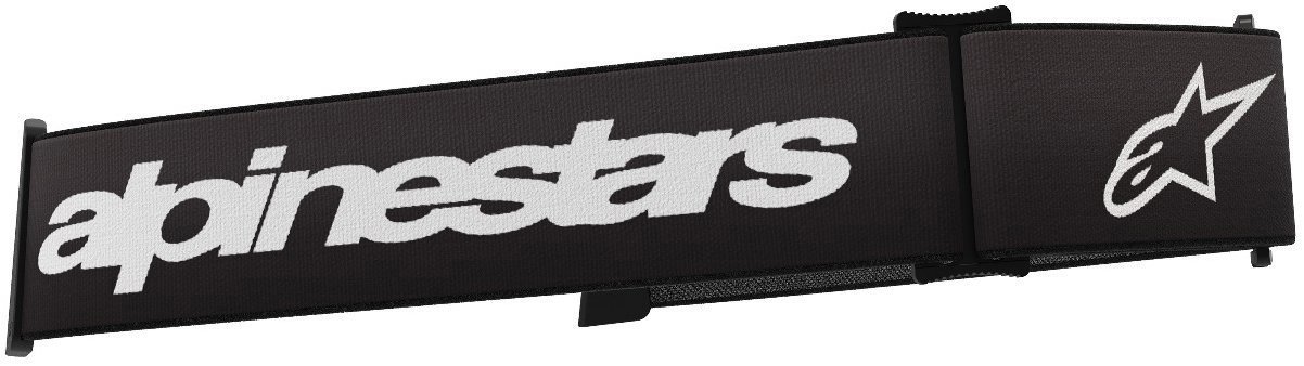 ALPINESTARS cserélhető textil pánt SUPERTECH és VISION 8 szemüvegekhez, fekete/fehér