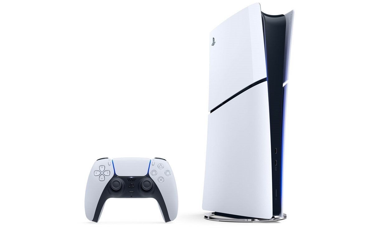 Játékkonzol PlayStation 5 (Slim) Digital Edition + 2TB SSD