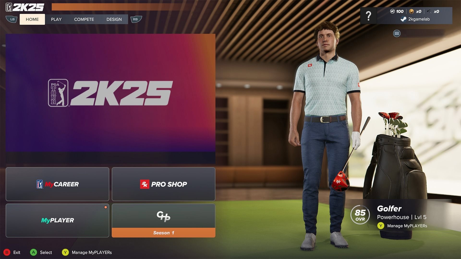 PGA Tour 2K25: Standard Edition - PC