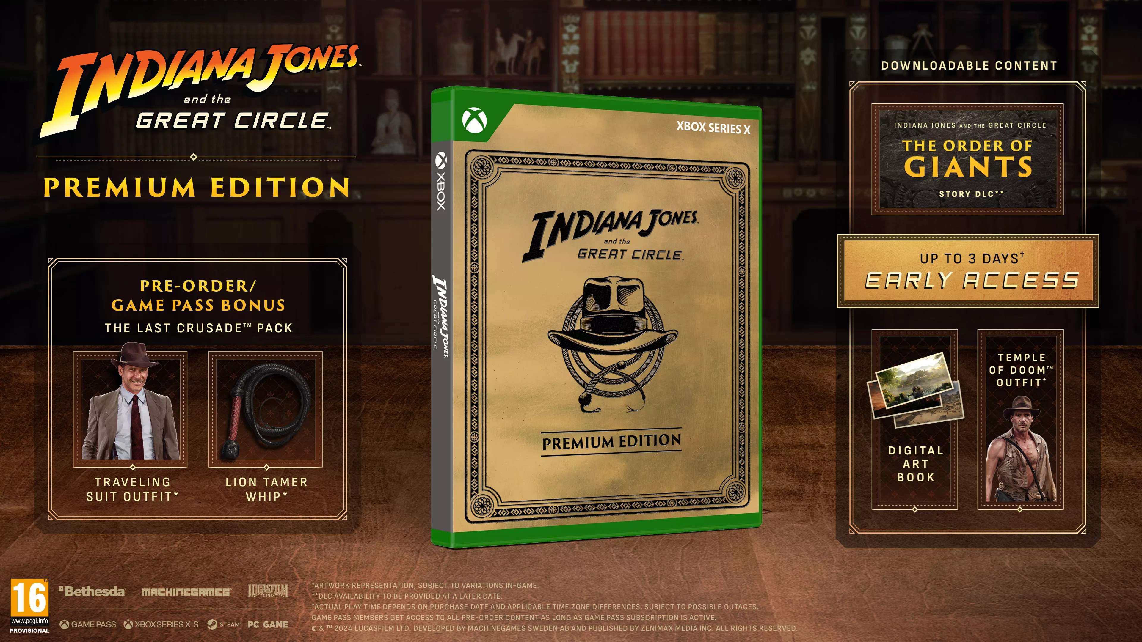 Indiana Jones és a Nagy Kör: Xbox Series X|S / PC
