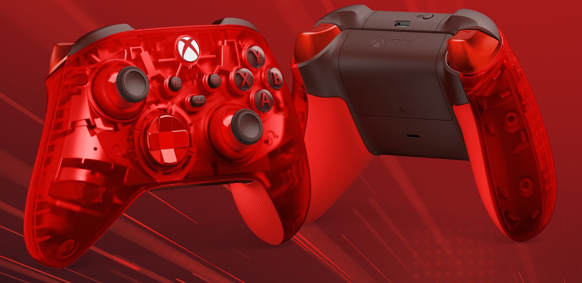Xbox Wireless Controller Translucent Series Pulse Cipher Special Edition kontroller