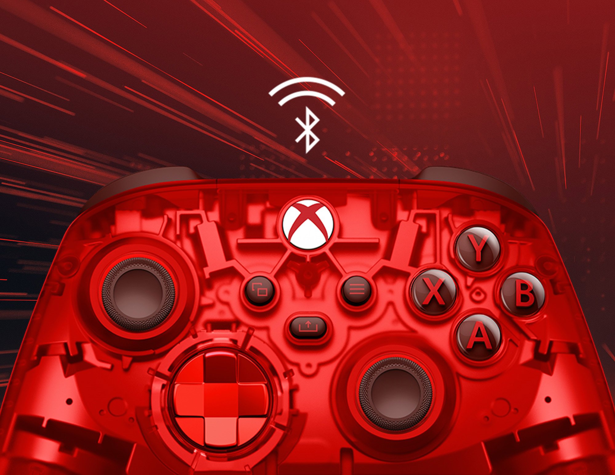 Xbox Wireless Controller Translucent Series Pulse Cipher Special Edition kontroller
