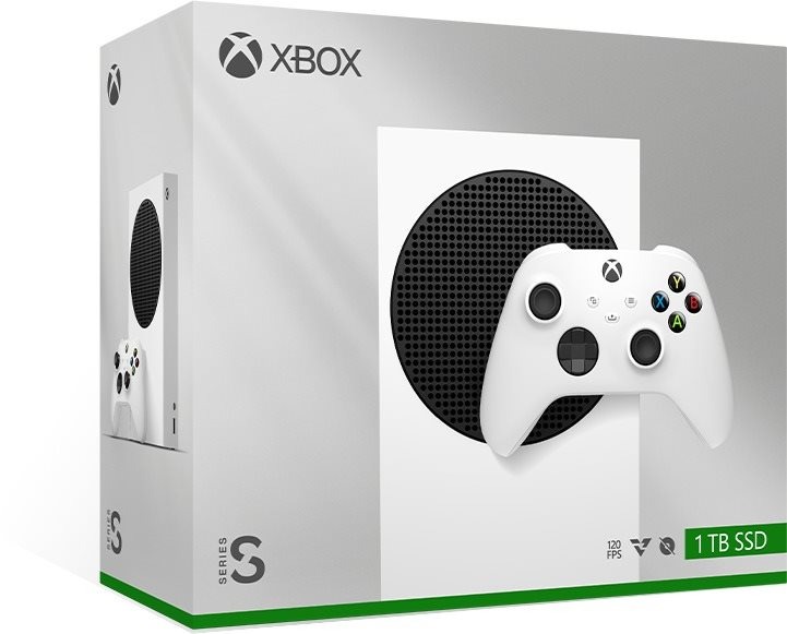 Xbox Series S játékkonzol – 1 TB Robot White