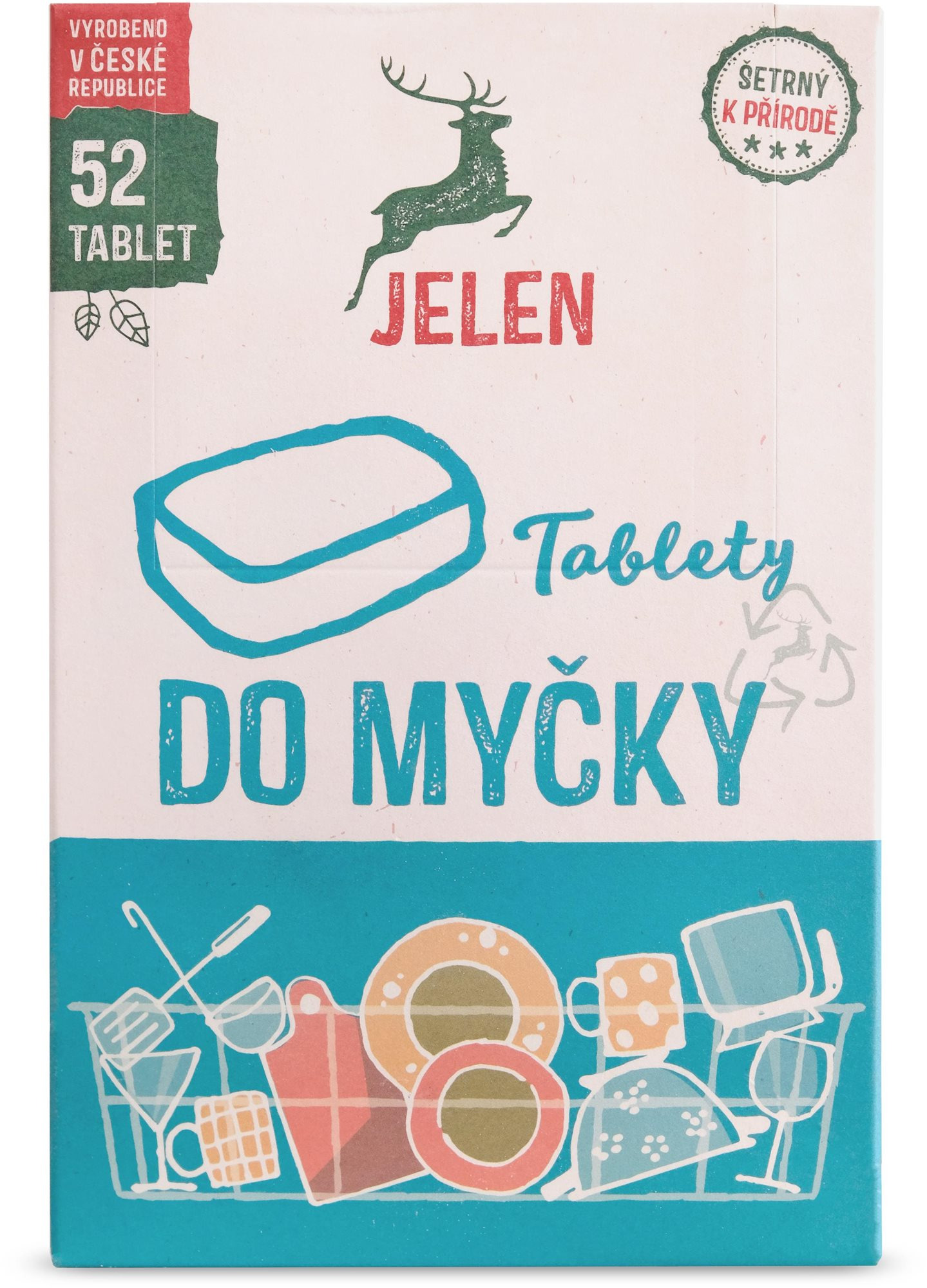 JELEN mosogatógép tabletták 52 db