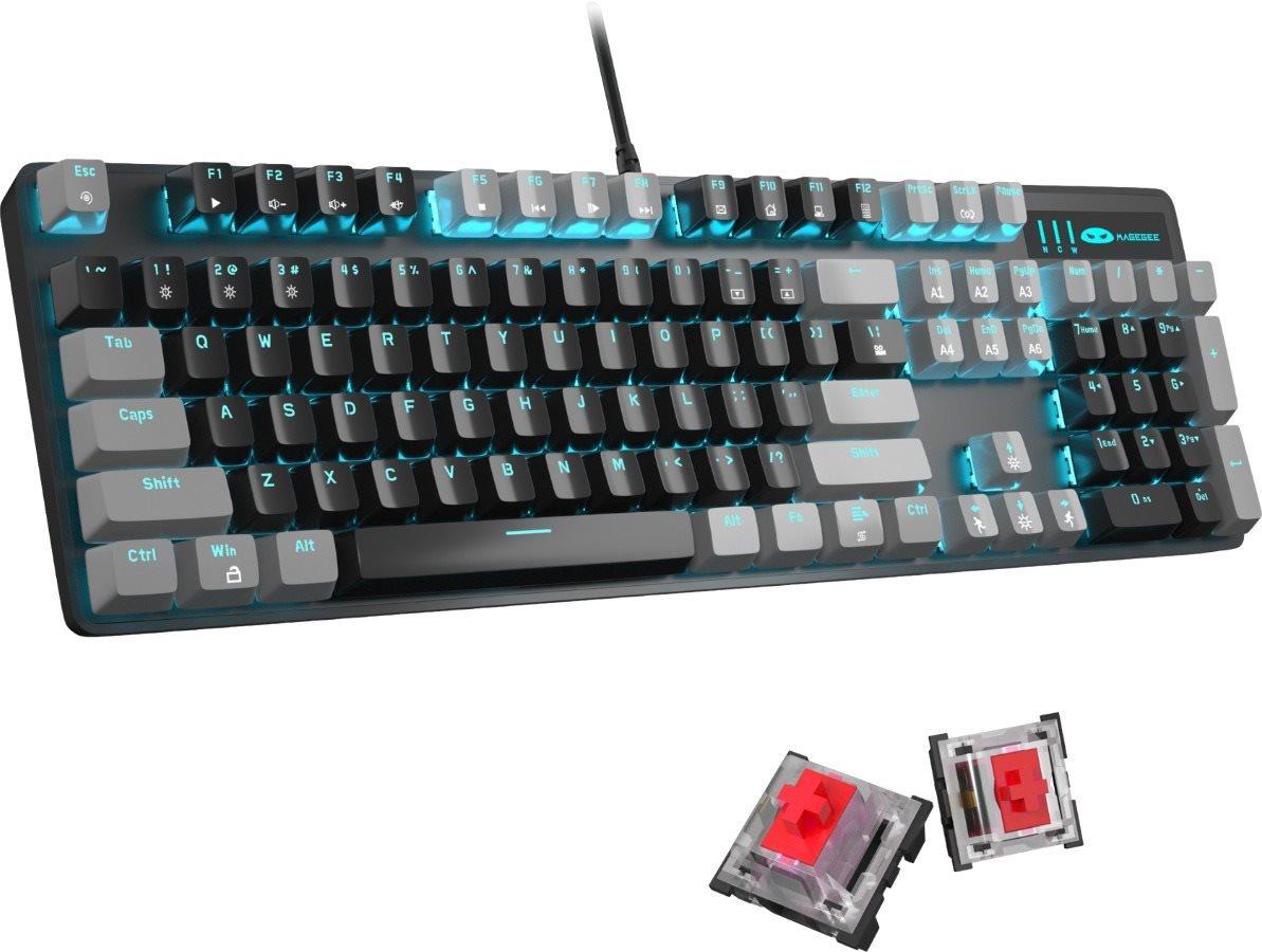 MageGee MK-STORM-B Mechanical Keyboard - US gaming billentyűzet
