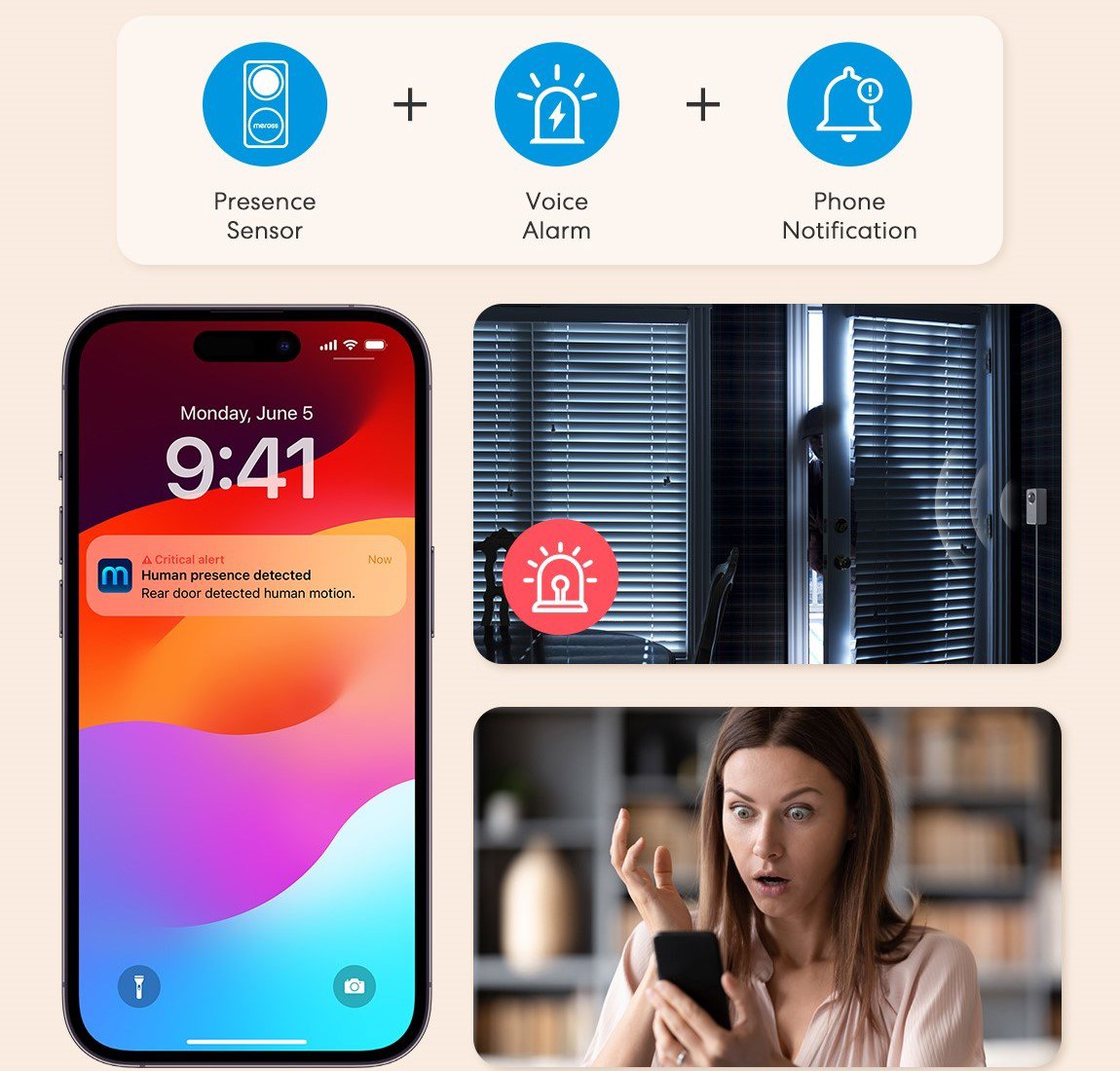 Meross Smart Presence Sensor érzékelő