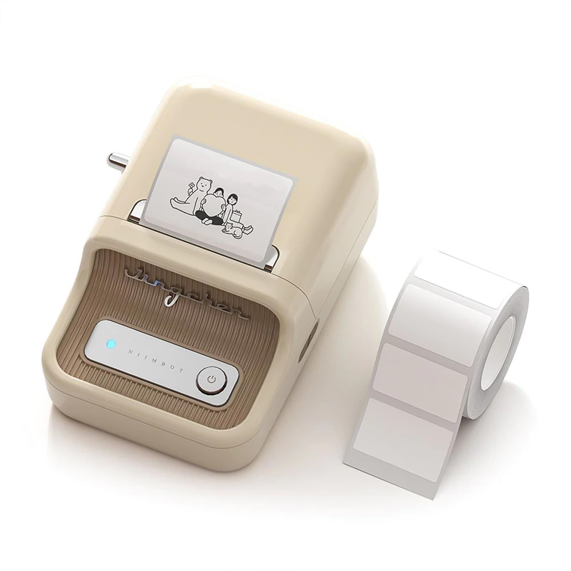 Címkenyomtató Niimbot B21S Smart fehér + 210 db címketekercs