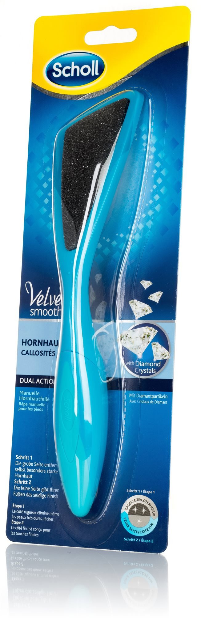 SCHOLL Velver Smooth Manual Foot File sarokreszelő