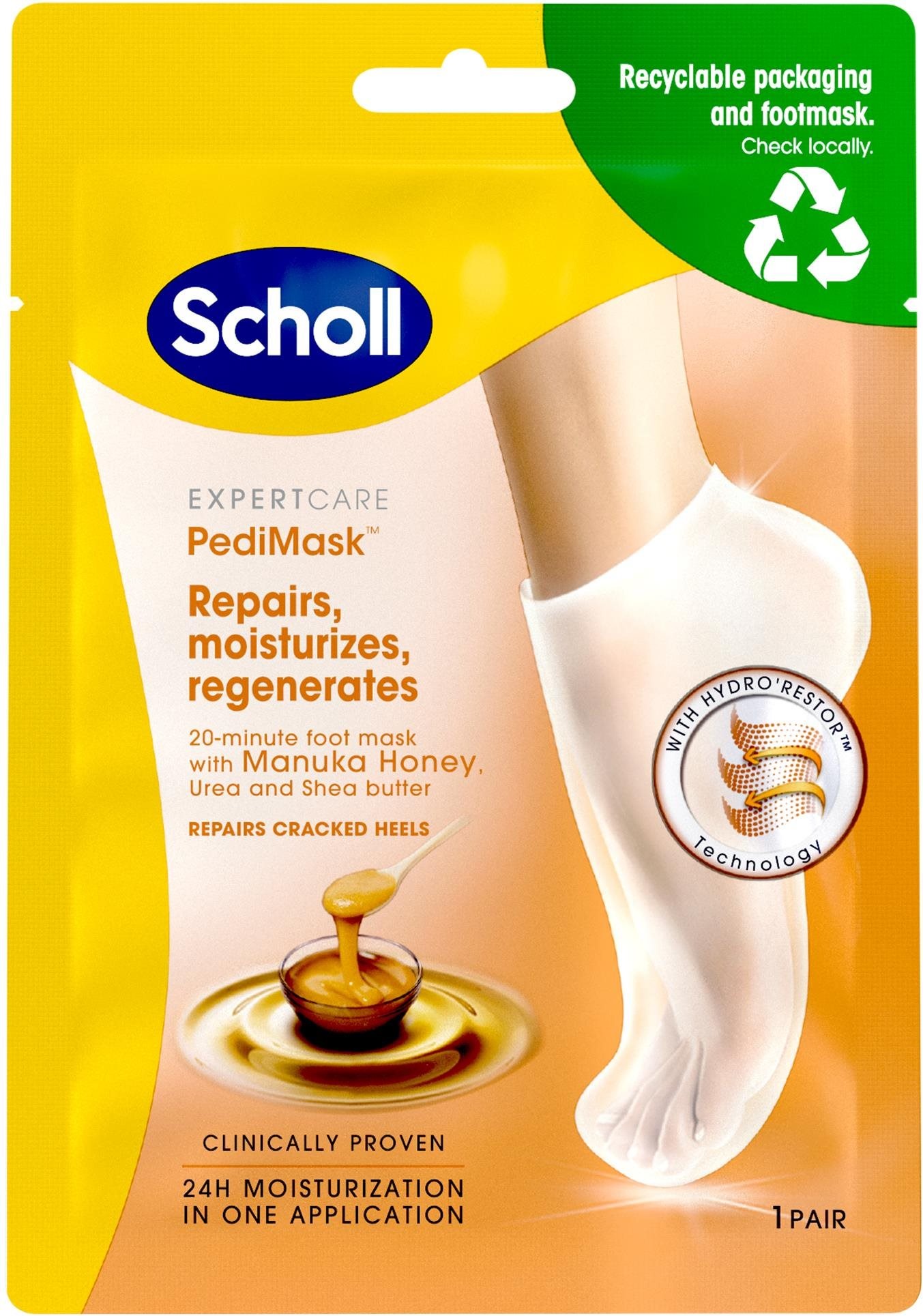 SCHOLL Expert Care PediMask lábmaszk