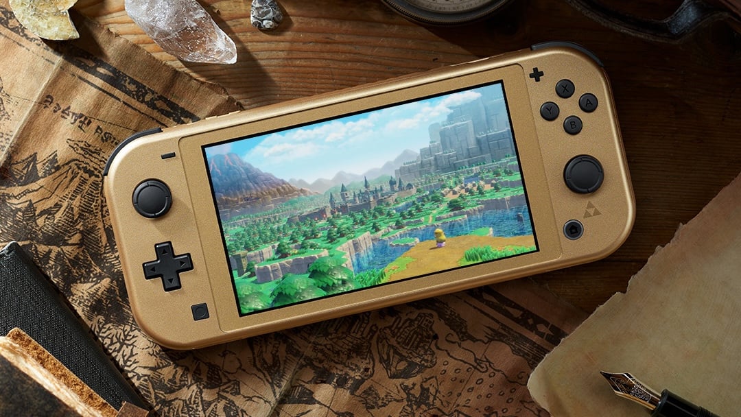 Nintendo Switch Lite Hyrule Edition játékkonzol