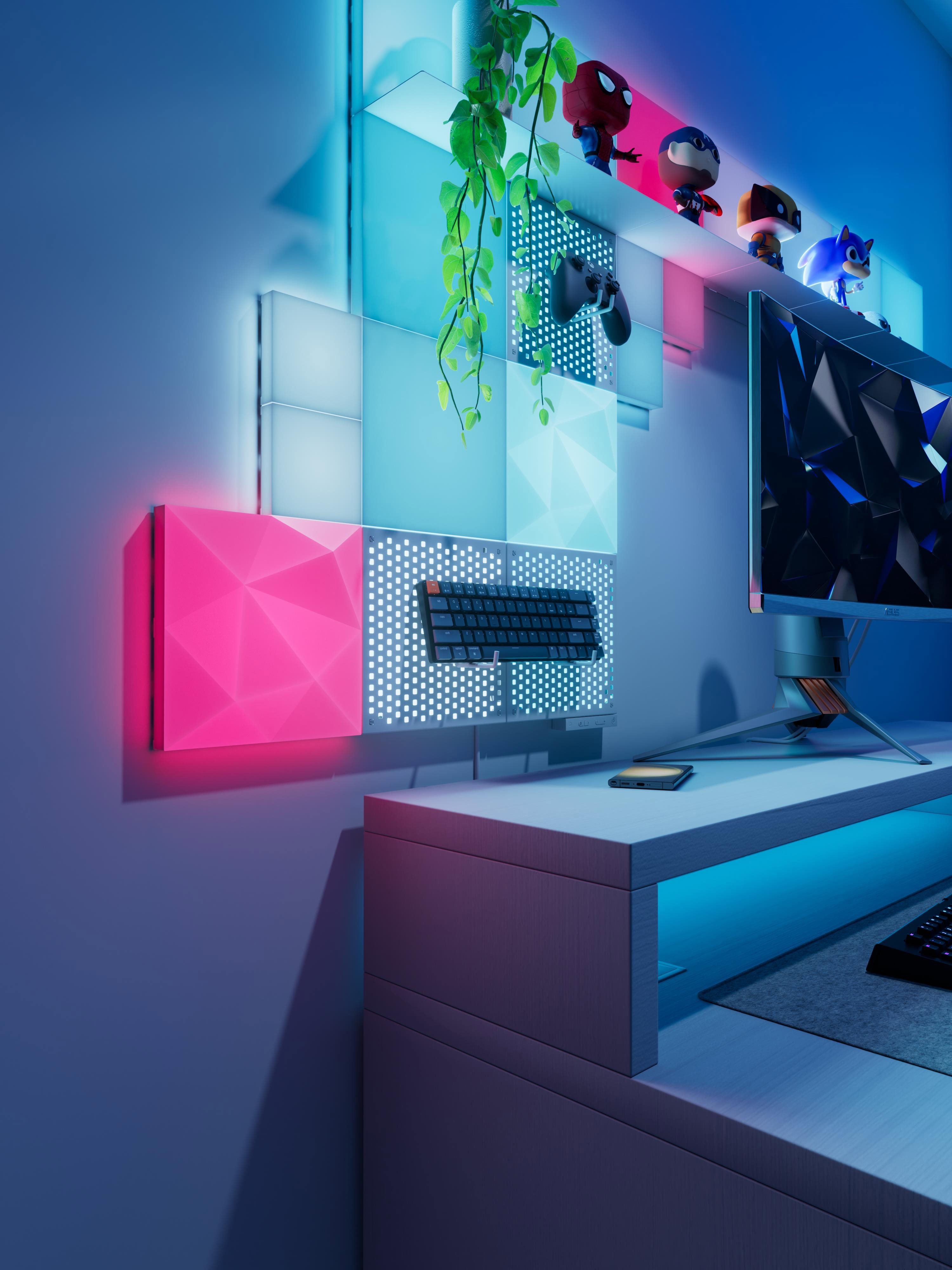 Nanoleaf Blocks Textured Big Squares Expansion 2 Pack moduláris világítás