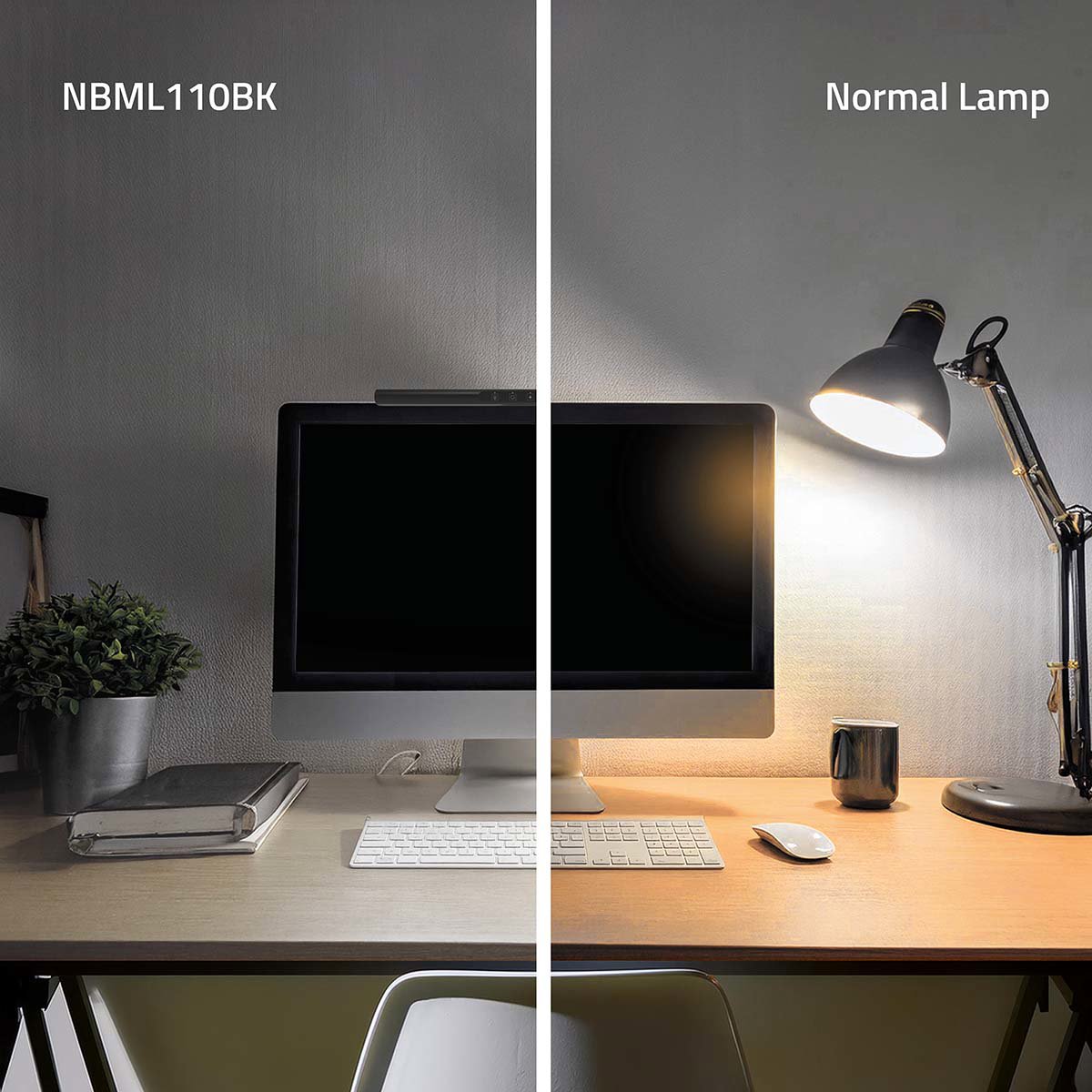 Nedis NBML110BK monitor lámpa