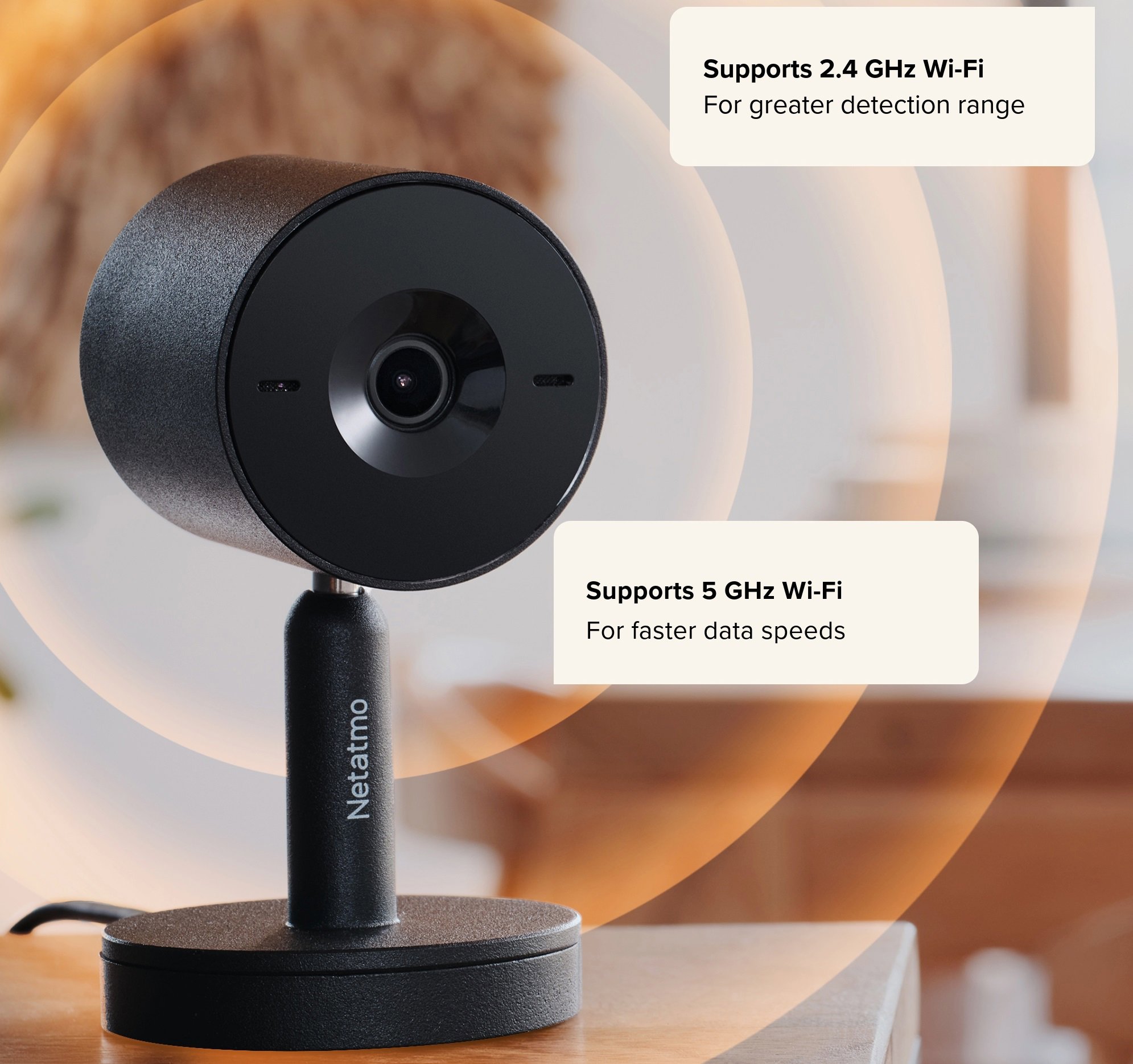 Netatmo Indoor Camera Advance Black IP kamera