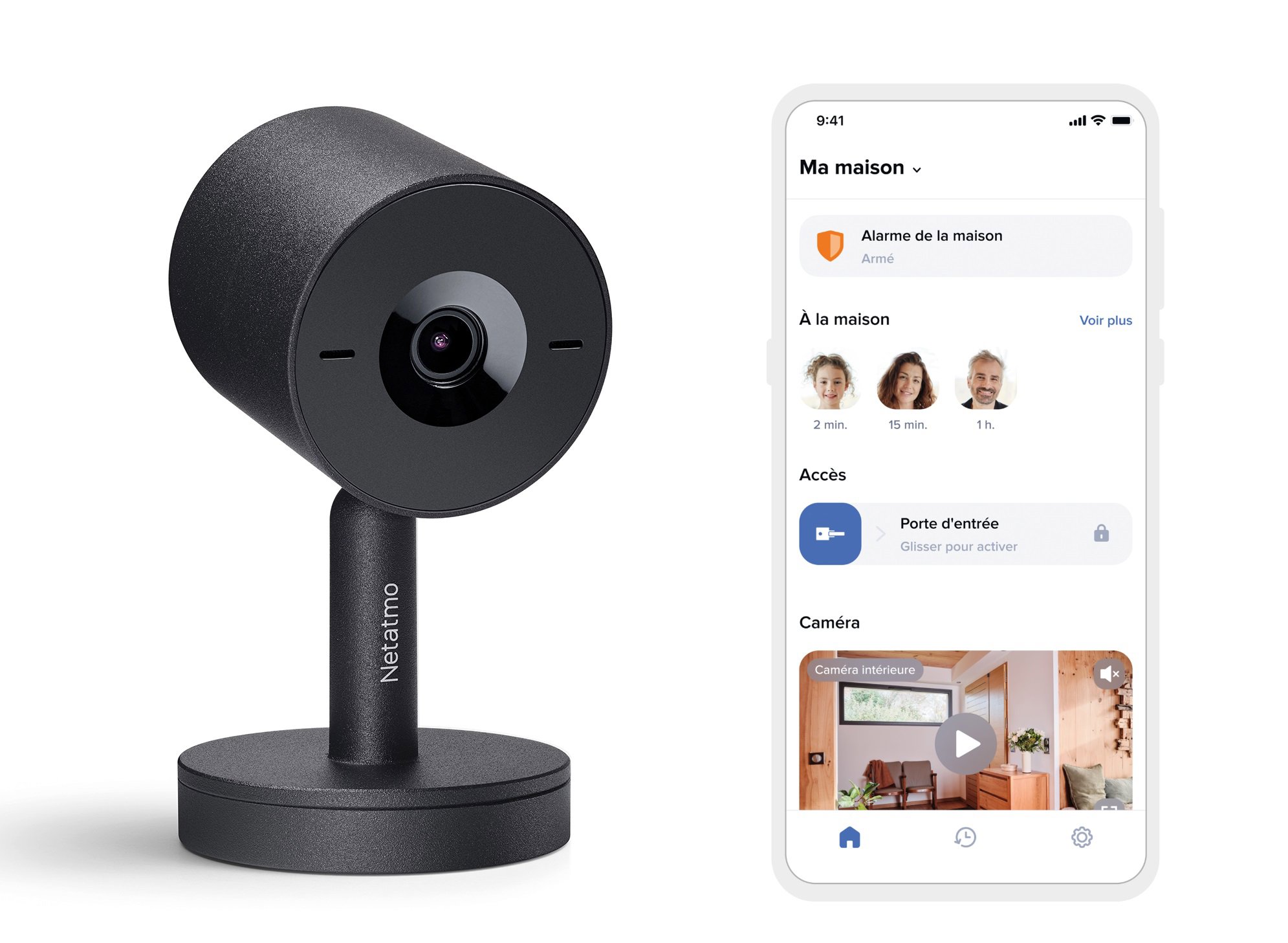 Netatmo Indoor Camera Advance Black IP kamera