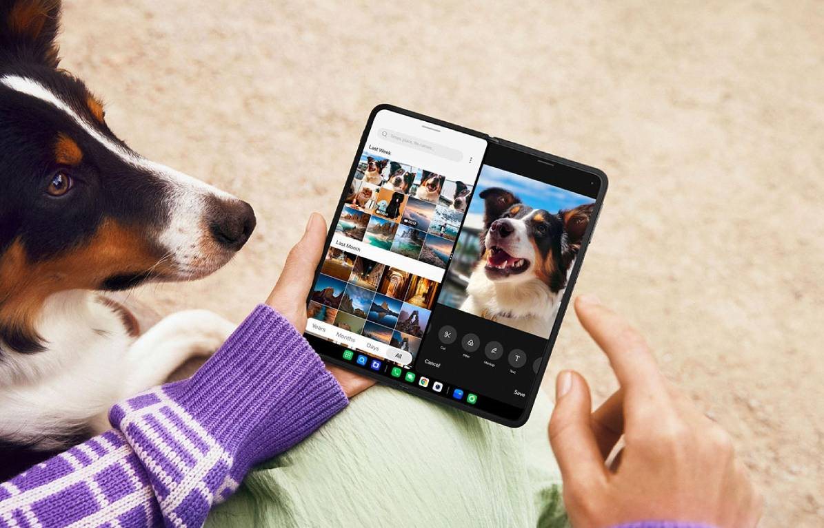 OnePlus Open mobiltelefon