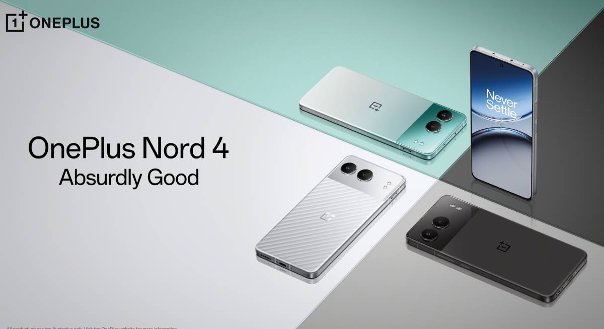 OnePlus Nord 4 mobiltelefon