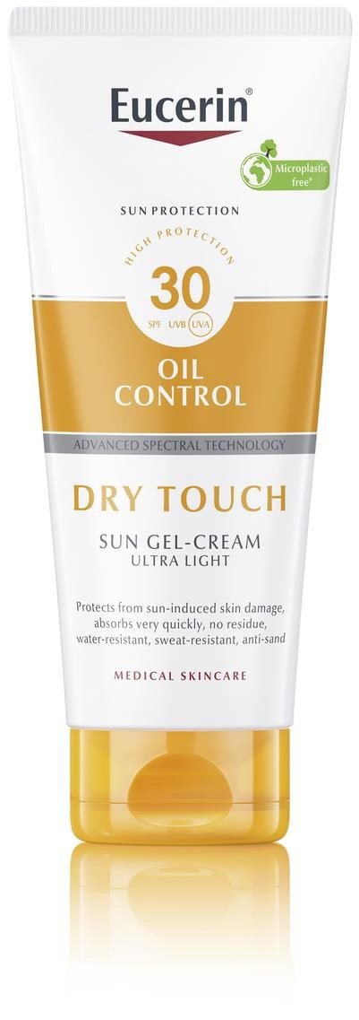EUCERIN Sun Krém-gél Dry Touch SPF30 200 ml napozókrém