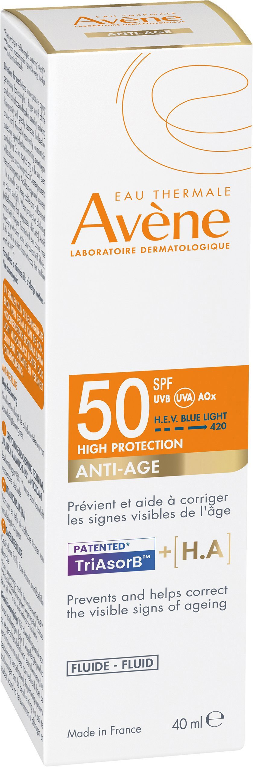 AVENE Anti-age fluid SPF50 arckrém 40 ml