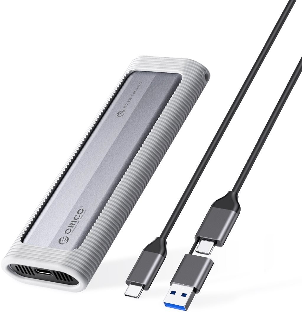 ORICO M.2 NVMe SSD Enclosure USB-C 10Gbps Silicone Protective Case külső merevlemez ház