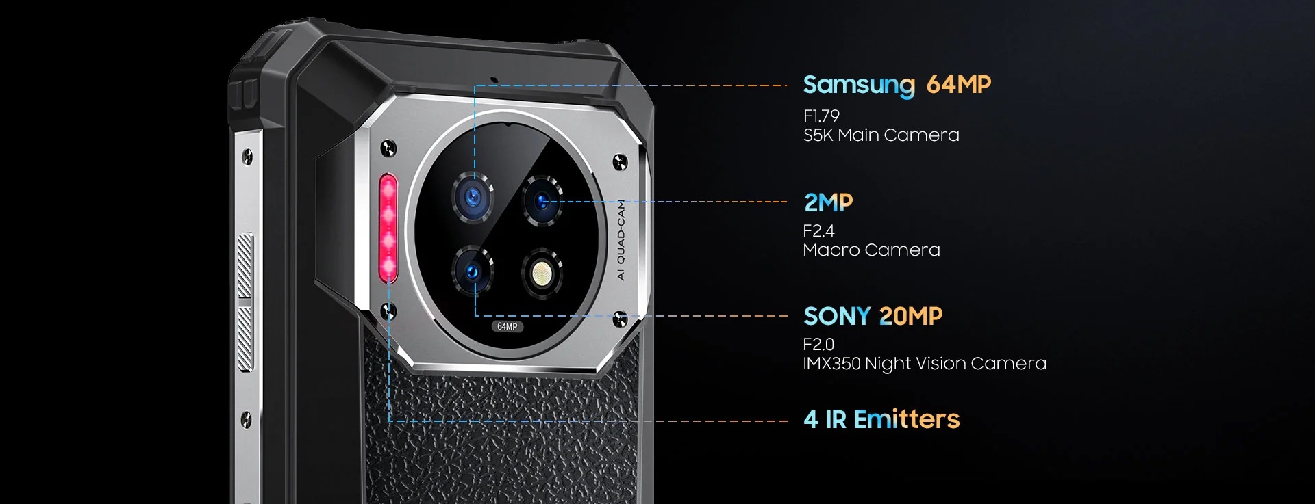 Oukitel WP19 mobiltelefon