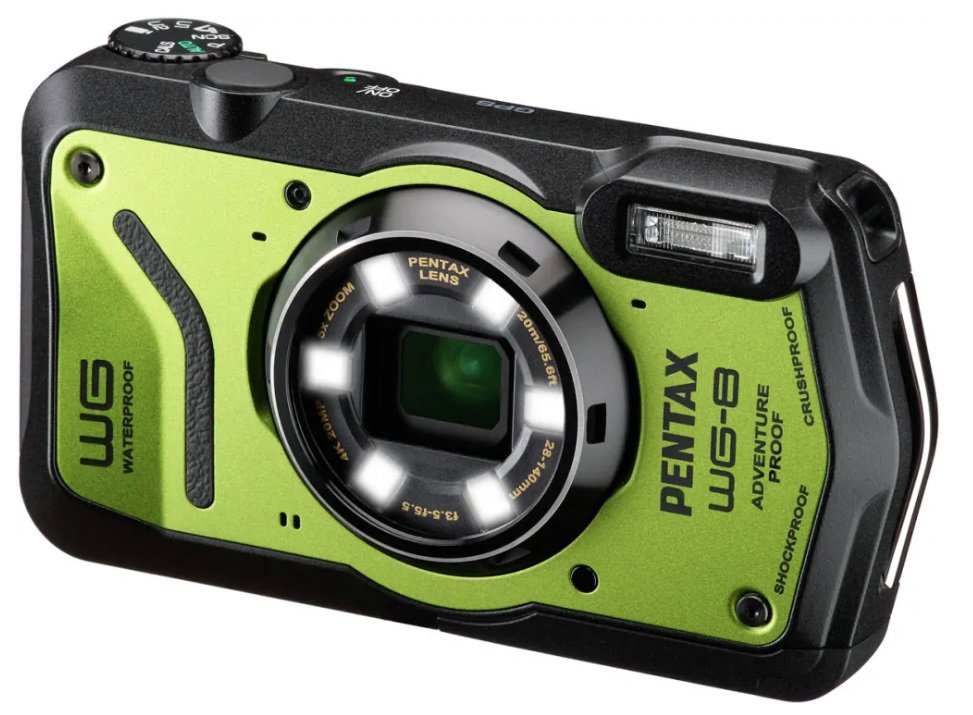 PENTAX WG-8 Green digitális fényképezőgép