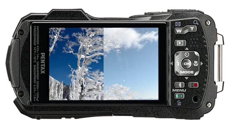 PENTAX WG-90 Blue digitális fényképezőgép