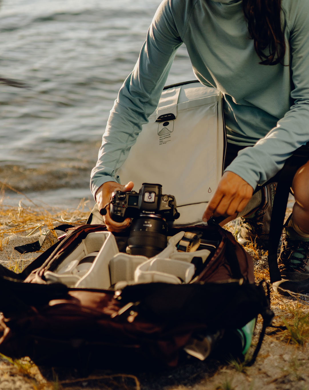 Peak Design Outdoor Backpack 45L Eclipse fotóhátizsák