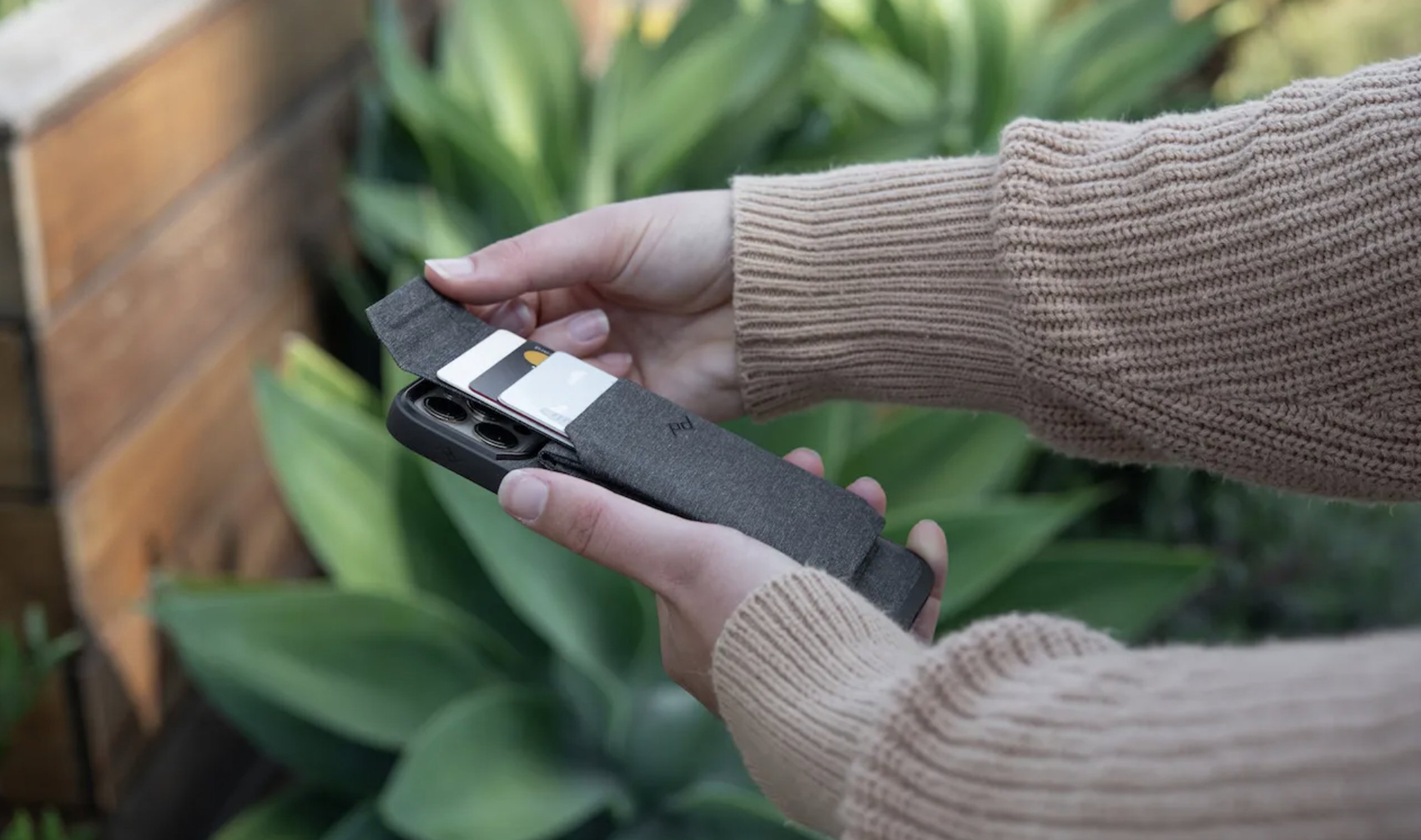MagSafe Wallet Peak Design pénztárca és tartóállvány - Eclipse