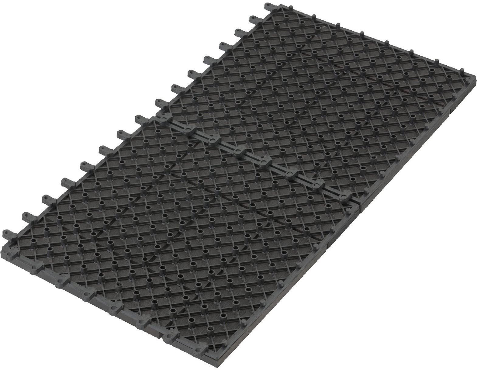 WPC burkolólap G21 WPC burkolólap SAMOA, Ébenfa 2,3 x 30 x 30 cm