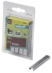 WOLFCRAFT - Kárpitos csat 10,55mm magasság 6 mm, 2000 db