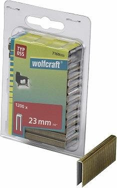 WOLFCRAFT - keskeny kárpitos csat 5,95mm magasság 23 mm, 1200db