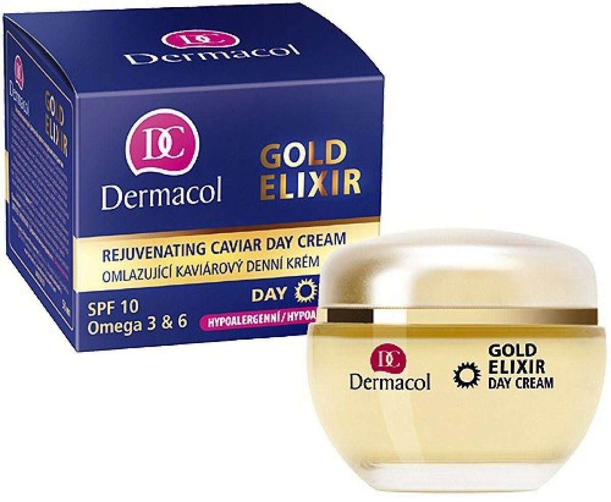 Dermacol Gold Elixir Caviar nappali arckrém 50 ml