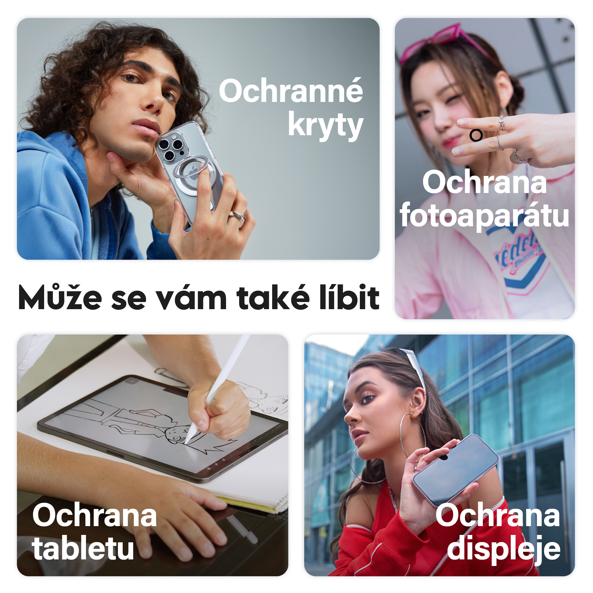 PanzerGlass okosóra tok