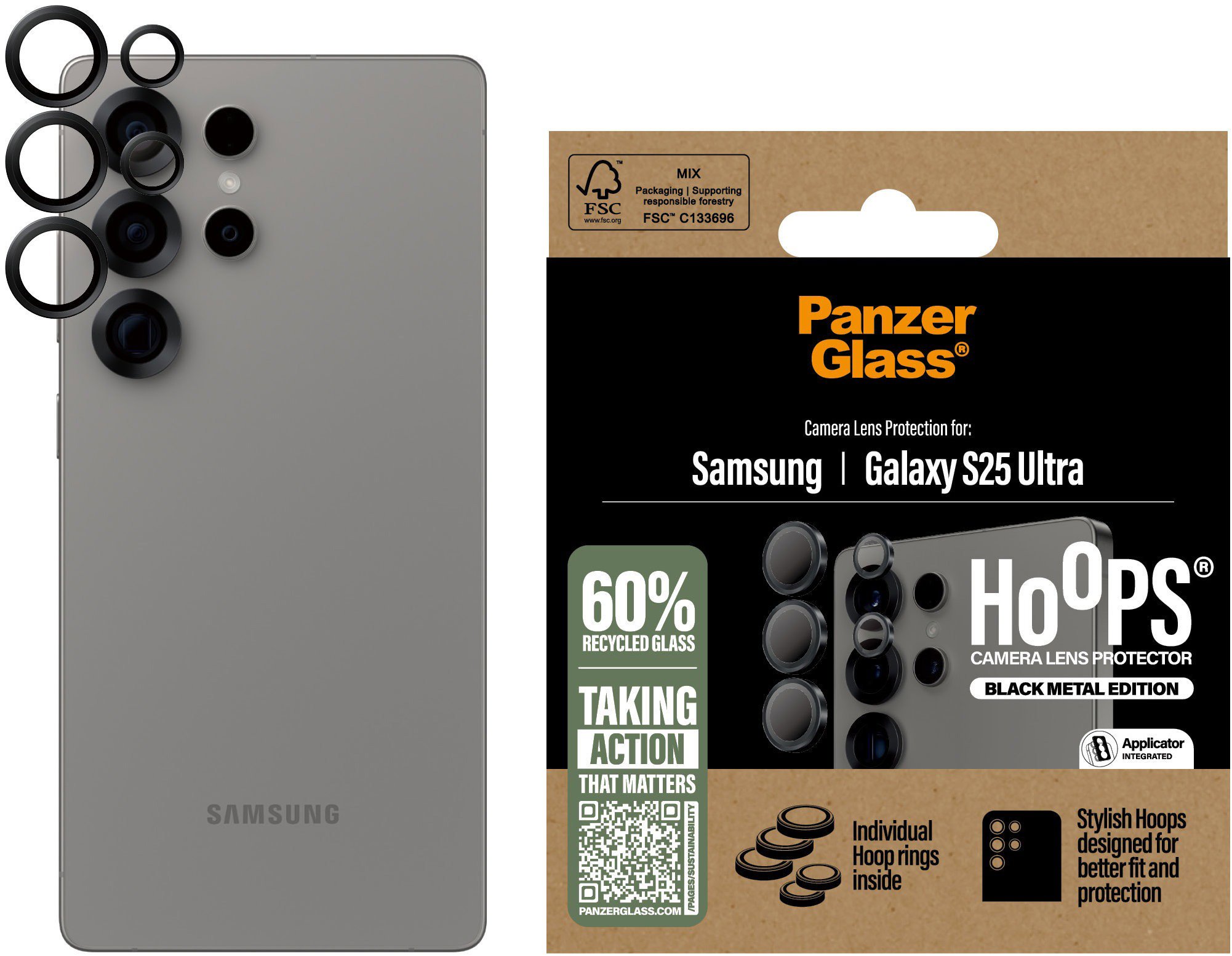 PanzerGlass Hoops kameravédő fólia