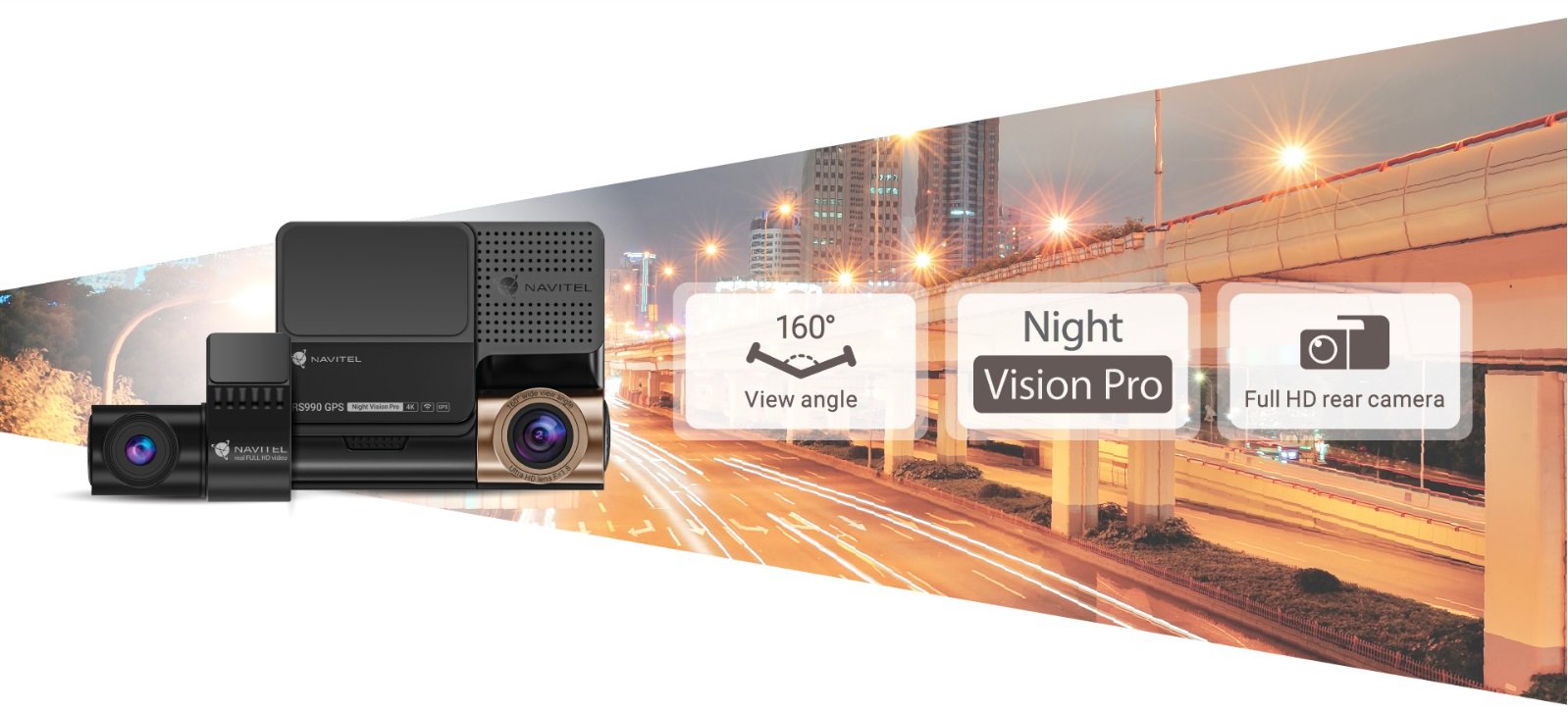 Navitel RS990 GPS autós kamera