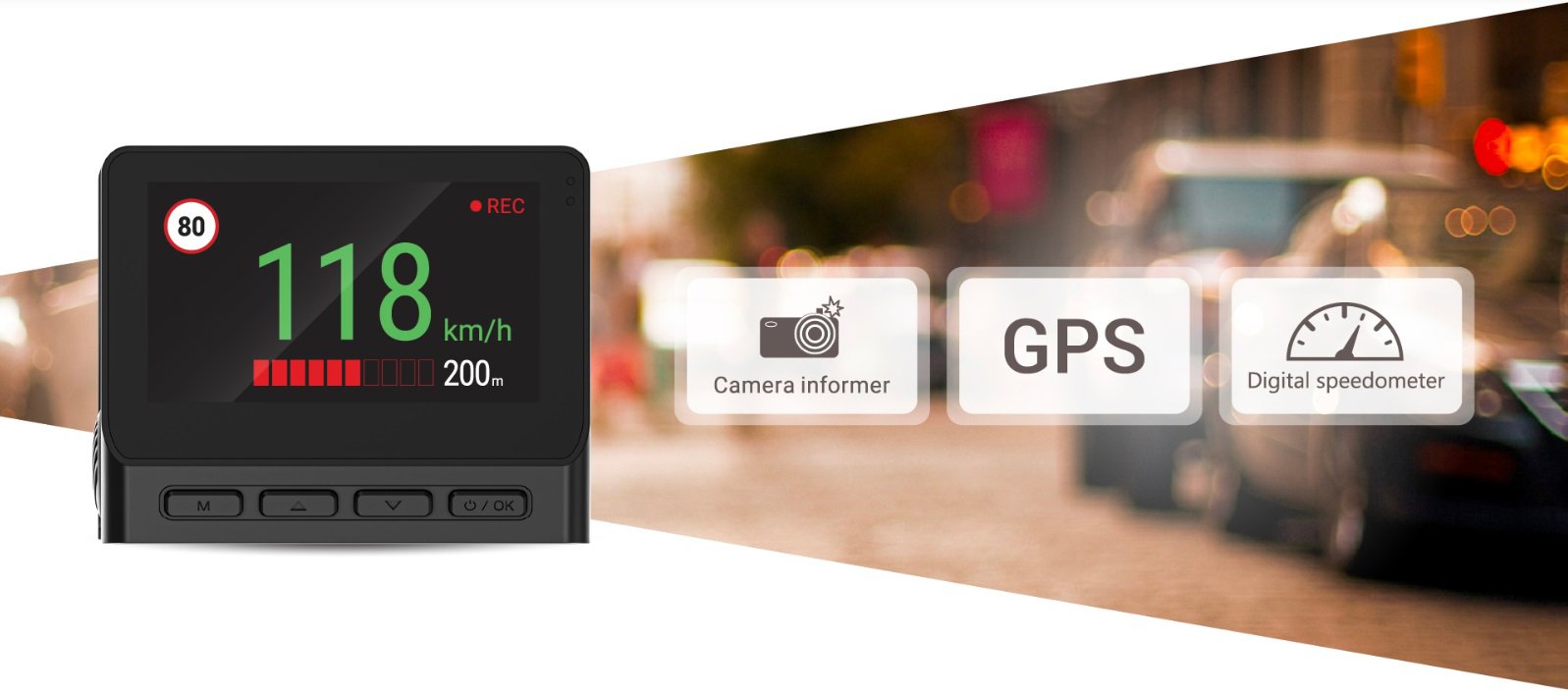 Navitel RS990 GPS autós kamera