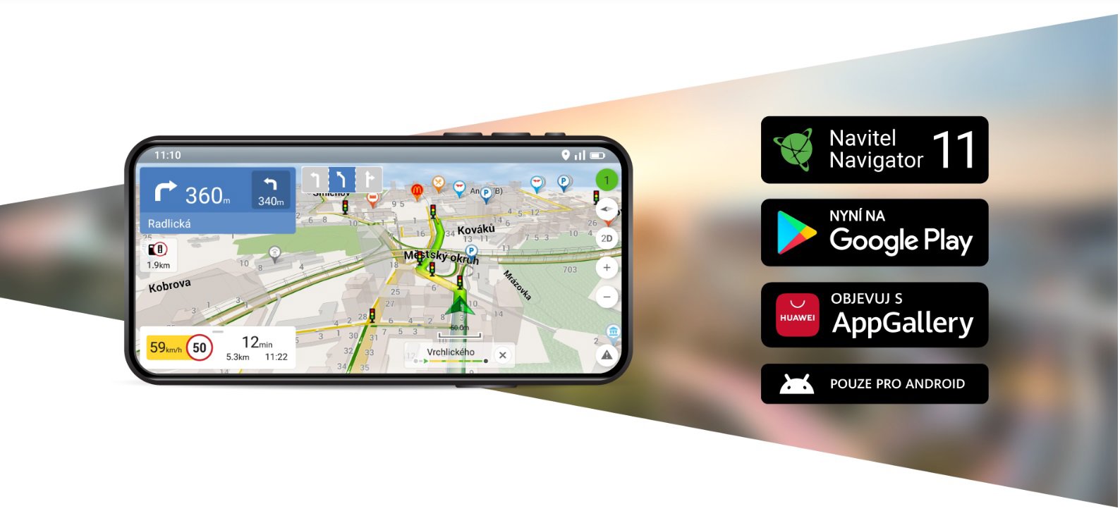 Navitel R37 GPS autós kamera