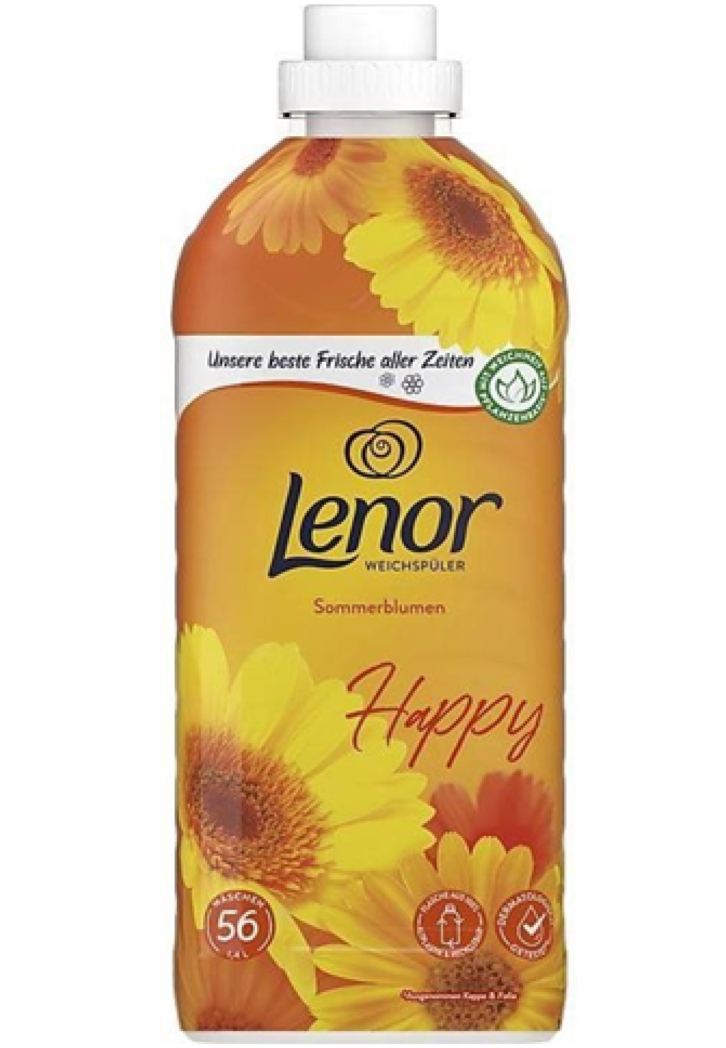 Lenor Sommerblumen Happy öblítő 1,4 l (56 mosás)