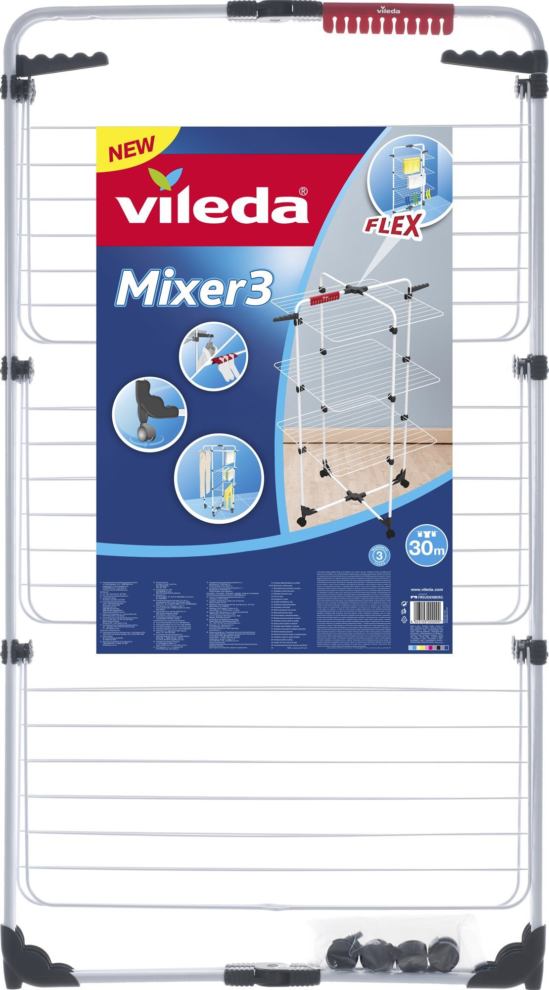 VILEDA Mixer 3 ruhaszárító 30 m
