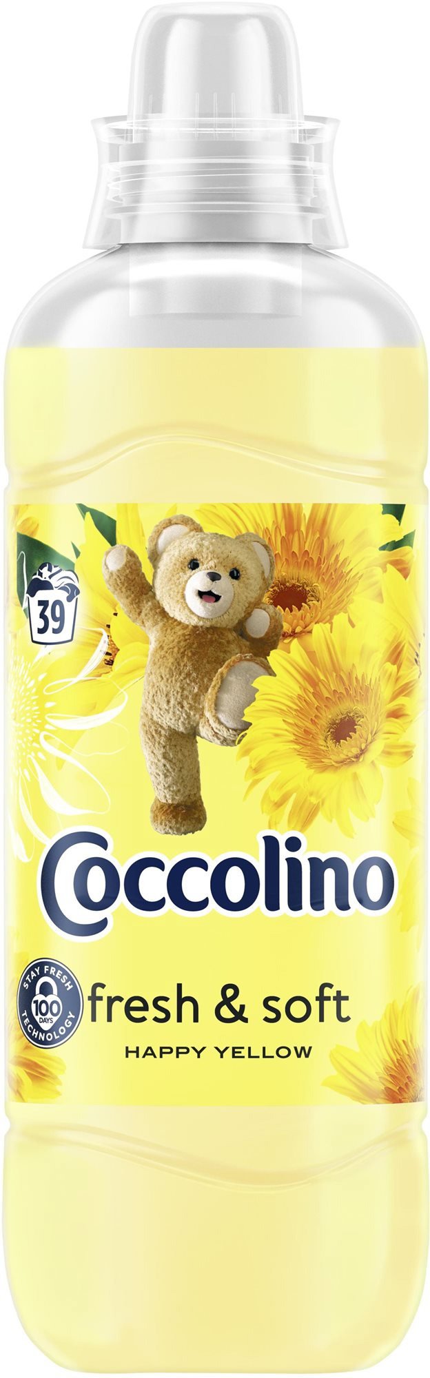 COCCOLINO Happy Yellow öblítő 975 ml (39 mosáshoz)