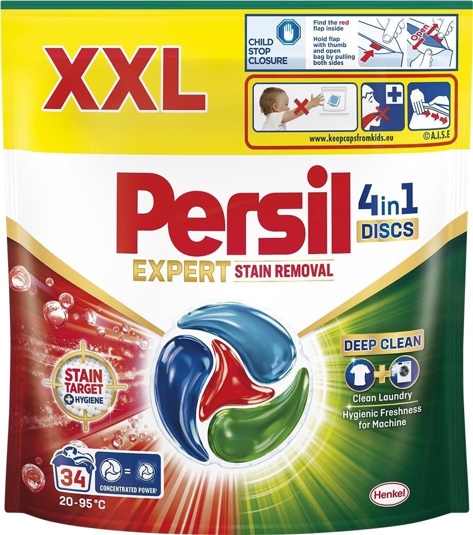 PERSIL Discs Expert Stain Removal mosókapszula 34 db