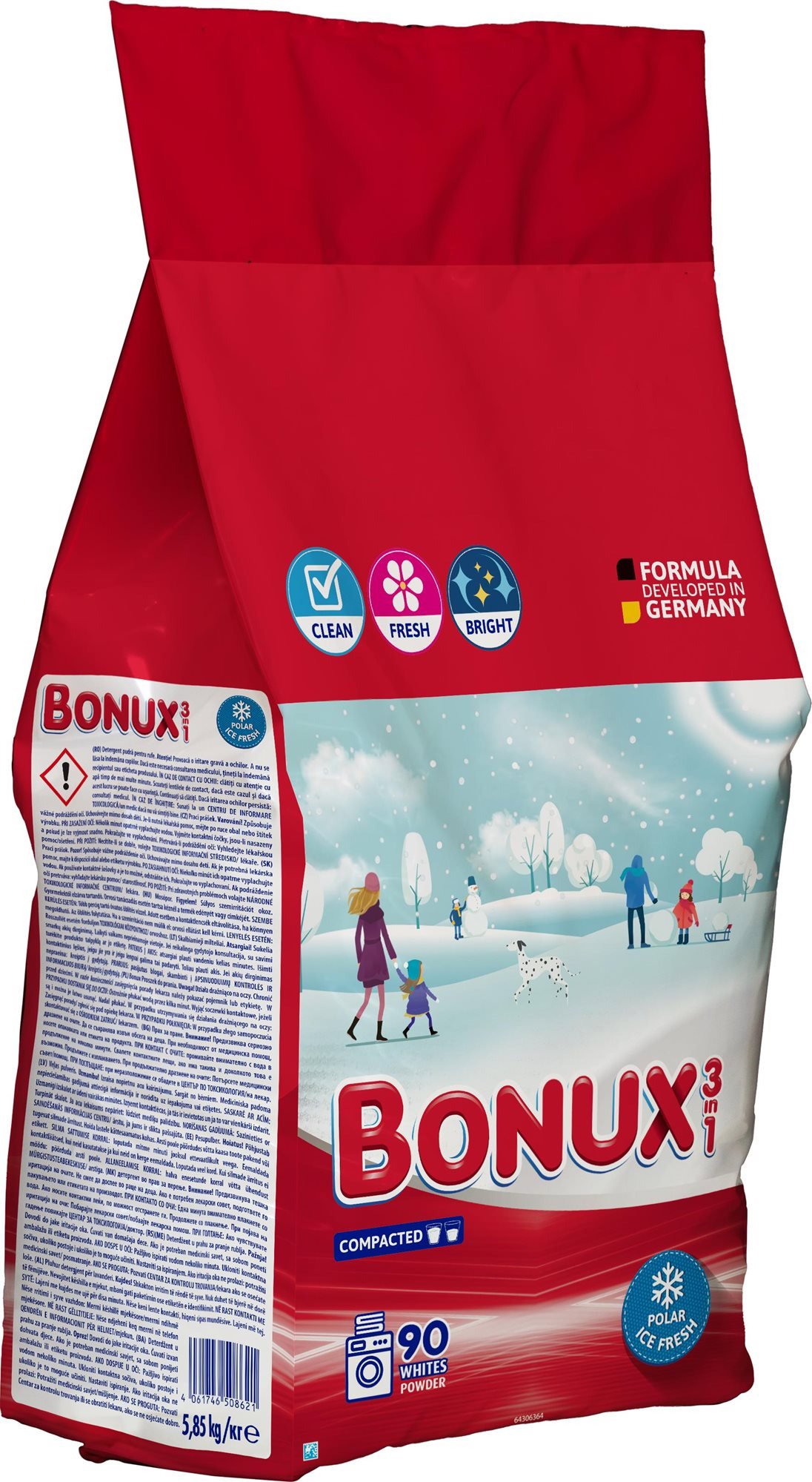 BONUX Polar Ice Fresh 5,85 kg (90 mosás)
