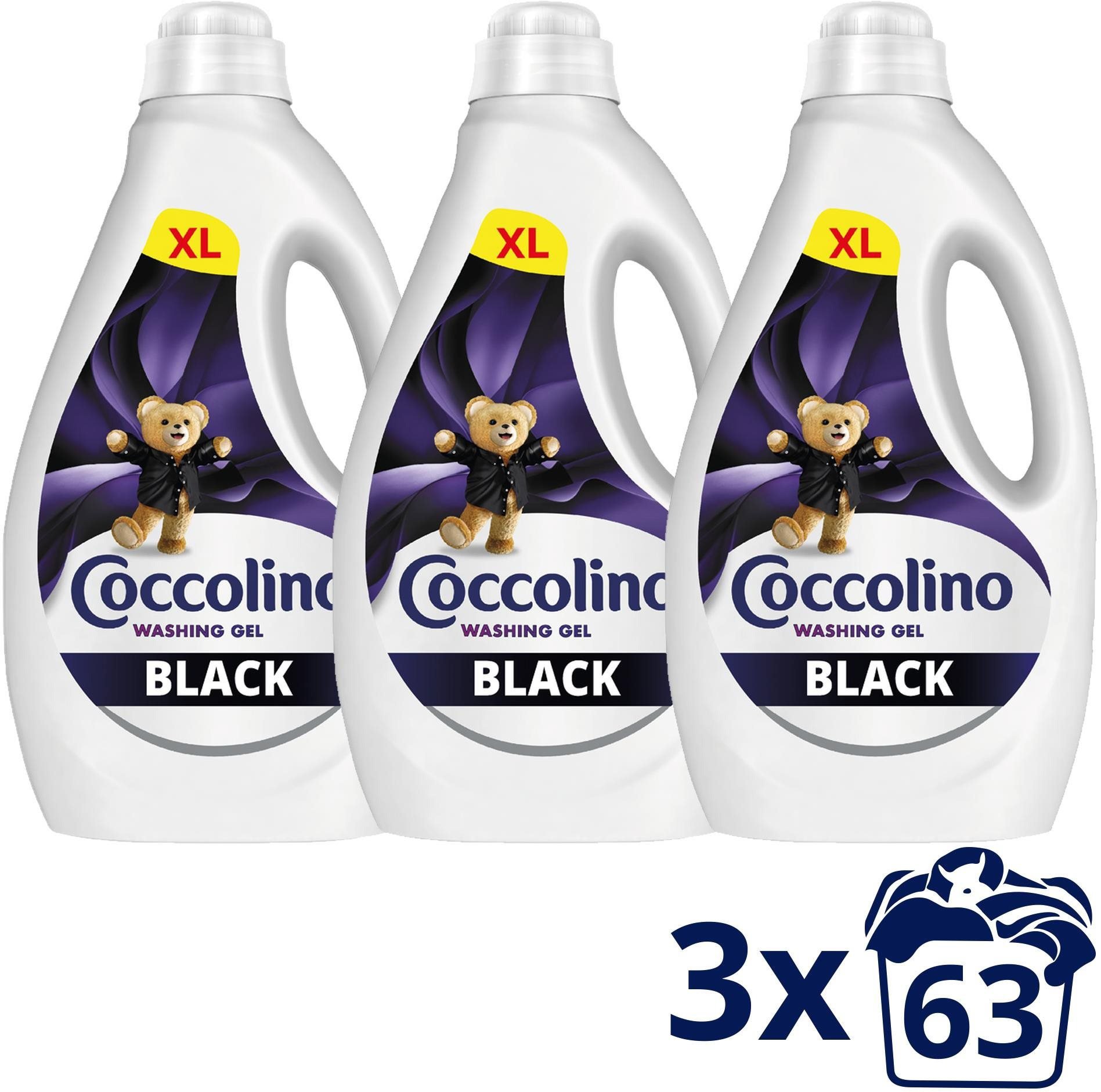 Coccolino Black 3 × 2,72 l (204 mosás)