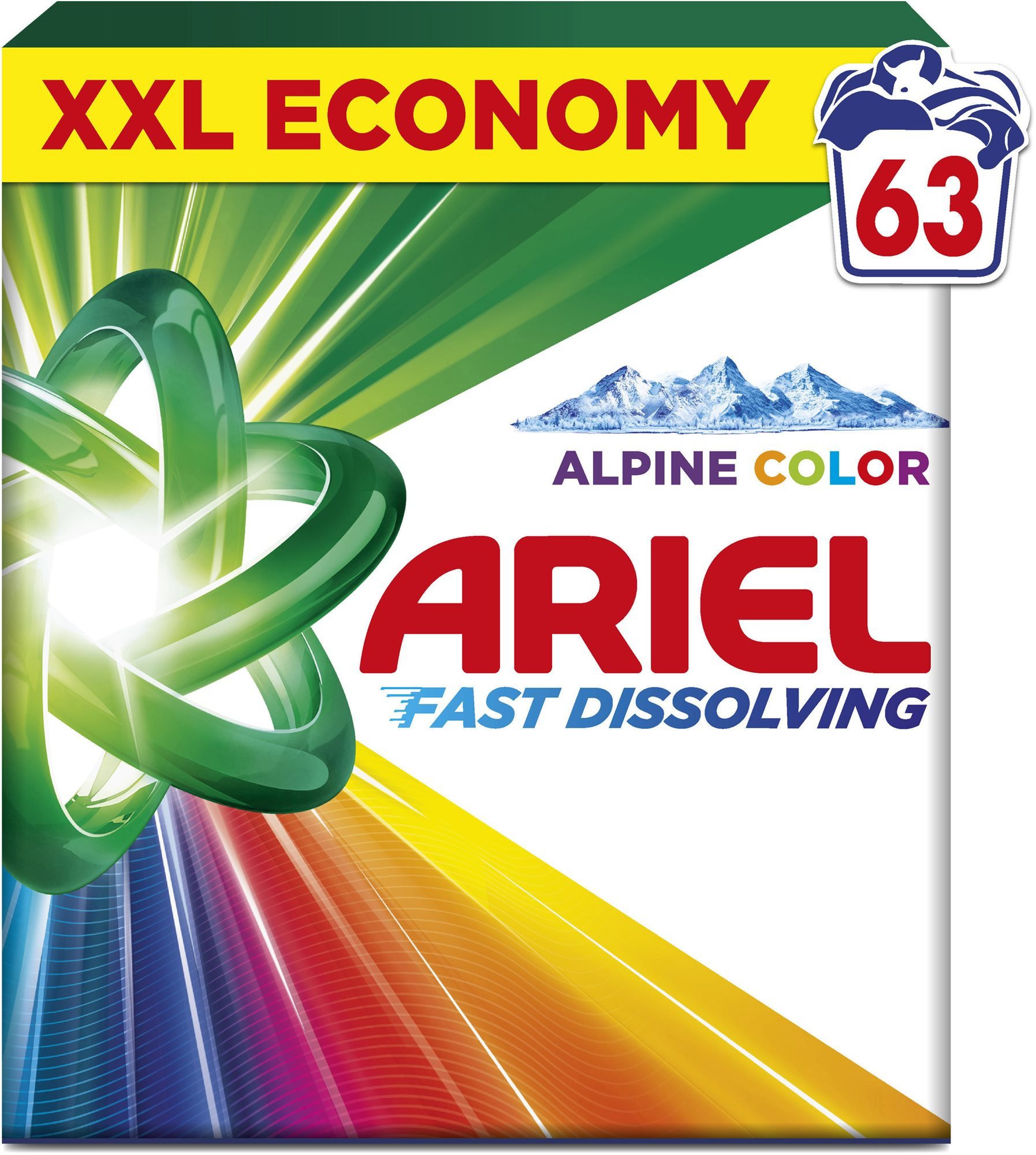 ARIEL Color mosópor 3,465 kg (63 mosás)