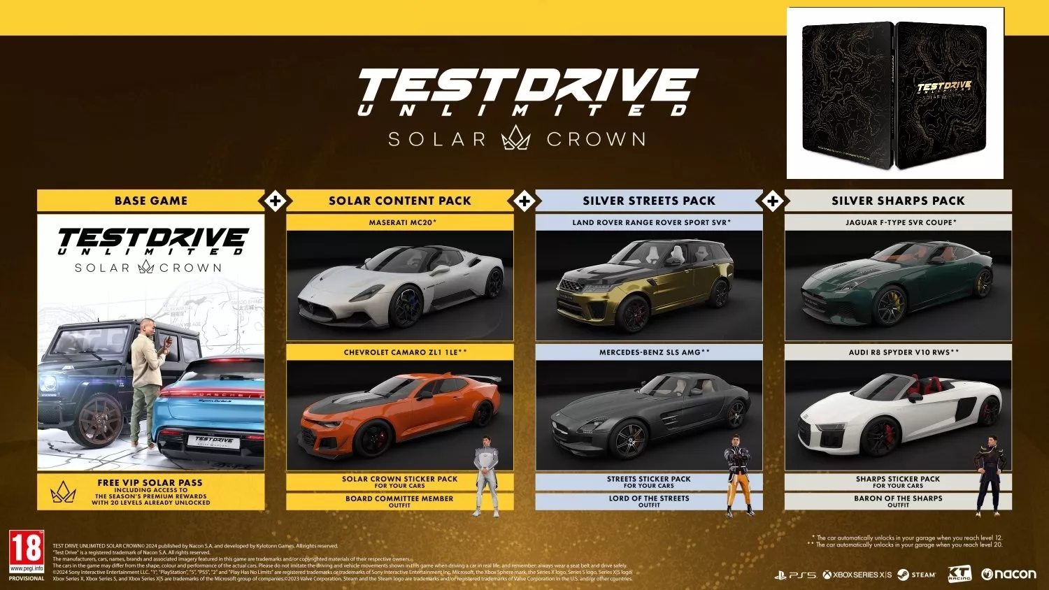 Test Drive Unlimited: Solar Crown – Deluxe Edition PS5