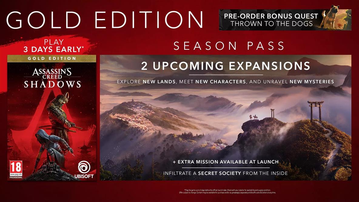 Assassins Creed Shadows Gold Edition PS5