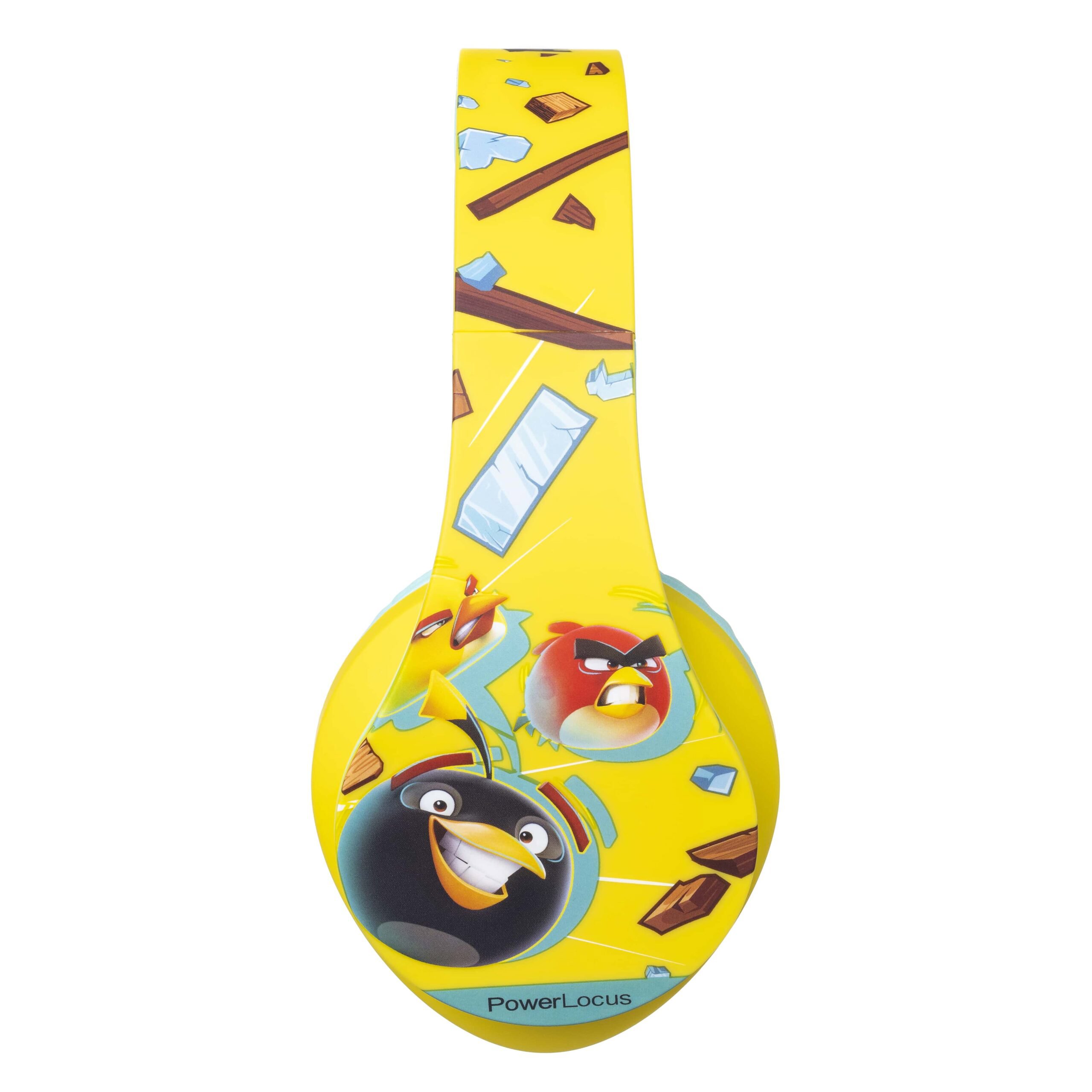 PowerLocus P2 Kids Angry Birds Yellow vezeték nélküli fejhallgató